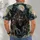 Snarling Werewolf Under Full Moon for Halloween Nights and Gothic Horror Fans All-over Print Unisex T-shirt - 4