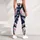 Blush And Ivory Feather Motifs For Travel, Commuting And Everyday Wear Leggings - 6