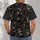 Screaming Faces in Cracked Ashen Stone for Halloween Horror Party Nights All-over Print Unisex T-shirt - 6