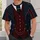 Burgundy Pinstripe Waistcoat Style For Refined Evening And Business Occasions All-over Print Unisex T-shirt - 5