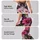 Pink And Lavender Wildflowers For Casual Spring Outings And Everyday Wear Leggings - 2