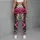 Pink And Lavender Wildflowers For Casual Spring Outings And Everyday Wear Leggings - 6
