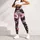 Pink And Lavender Wildflowers For Casual Spring Outings And Everyday Wear Leggings - 4