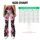 Pink And Lavender Wildflowers For Casual Spring Outings And Everyday Wear Leggings - 7