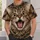 Wide-Eyed Tabby Cat Face For Playful Everyday Style And Expressive Cat Lover Gifts All-over Print Unisex T-shirt - 5
