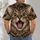 Wide-Eyed Tabby Cat Face For Playful Everyday Style And Expressive Cat Lover Gifts All-over Print Unisex T-shirt - 6