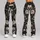 Skull Rose Butterfly Gothic Style for Halloween Parties and Spooky Season Leggings - 9