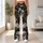 Skull Rose Butterfly Gothic Style for Halloween Parties and Spooky Season Leggings - 11