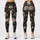 Skull Rose Butterfly Gothic Style for Halloween Parties and Spooky Season Leggings - 1