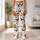 Smiling Pumpkins, Bats and Spiders for Festive Halloween Season Celebrations Leggings - 11