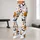 Smiling Pumpkins, Bats and Spiders for Festive Halloween Season Celebrations Leggings - 10