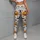 Smiling Pumpkins, Bats and Spiders for Festive Halloween Season Celebrations Leggings - 5
