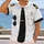 Pilot Uniform Costume Look for Aviation Fans and Halloween Party Wear All-over Print Unisex T-shirt - 2