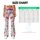 Watercolor Pink And Violet Wildflowers For Relaxed Summer Garden Days Leggings - 7