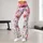 Watercolor Pink And Violet Wildflowers For Relaxed Summer Garden Days Leggings - 11
