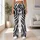 Bold Black and White Zebra Stripes for Spring Summer Outings and Everyday Women's Style Leggings - 10