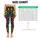 Neon Skeleton Skulls and Stars for Halloween Parties and Spooky Season Fun Leggings - 1