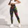 Neon Skeleton Skulls and Stars for Halloween Parties and Spooky Season Fun Leggings - 4