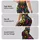 Neon Skeleton Skulls and Stars for Halloween Parties and Spooky Season Fun Leggings - 2