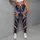 Navy Starburst Chevron Americana for Summer Festivals and Holiday Weekend Outings Leggings - 6