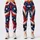 American Flag Stars And Stripes For Fourth Of July Celebrations And Summer Weekends Leggings - 3