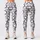 Bold Black And White Honeycomb Geometry For Everyday Casual Style And Modern Women Leggings - 3