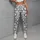 Bold Black And White Honeycomb Geometry For Everyday Casual Style And Modern Women Leggings - 6