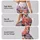 Coral Rose And Lavender Blooms For Garden Strolls And Relaxed Everyday Style For Her Leggings - 2