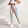 Iridescent Pastel Rainbow Stripes For Beach Walks And Colorful Everyday Wear Leggings - 5