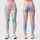 Iridescent Pastel Rainbow Stripes For Beach Walks And Colorful Everyday Wear Leggings - 3