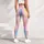 Iridescent Pastel Rainbow Stripes For Beach Walks And Colorful Everyday Wear Leggings - 4