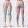 Iridescent Pastel Rainbow Stripes For Beach Walks And Colorful Everyday Wear Leggings - 1