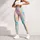 Iridescent Pastel Rainbow Stripes For Beach Walks And Colorful Everyday Wear Leggings - 5