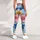 Colorful Cartoon Flowers for Cozy Everyday Outfits and Cheerful Casual Style Leggings - 6