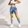 Colorful Cartoon Flowers for Cozy Everyday Outfits and Cheerful Casual Style Leggings - 5