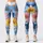 Colorful Cartoon Flowers for Cozy Everyday Outfits and Cheerful Casual Style Leggings - 1