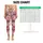 Romantic Pink Rose and Lavender Garden Blooms for Casual Everyday Style Leggings - 3