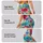 Vibrant Rainbow Daisy Blooms for Sunny Getaways and Relaxed Everyday Women's Style Leggings - 8