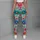 Vibrant Rainbow Daisy Blooms for Sunny Getaways and Relaxed Everyday Women's Style Leggings - 6