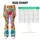 Vibrant Rainbow Daisy Blooms for Sunny Getaways and Relaxed Everyday Women's Style Leggings - 7