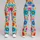 Vibrant Rainbow Daisy Blooms for Sunny Getaways and Relaxed Everyday Women's Style Leggings - 9