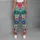 Vibrant Rainbow Daisy Blooms for Sunny Getaways and Relaxed Everyday Women's Style Leggings - 4