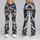 Monochrome Urban Camo for Training, Trail Runs, and Everyday Activewear Leggings - 9