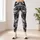 Monochrome Urban Camo for Training, Trail Runs, and Everyday Activewear Leggings - 6