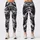 Monochrome Urban Camo for Training, Trail Runs, and Everyday Activewear Leggings - 1