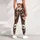 Blush And Ivory Wildflowers For Sunny Coastal Days And Easy Weekend Adventures Leggings - 6