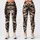 Mummy Skull Bandages for Halloween Parties and Spooky Fitness Style Leggings - 1