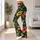 Tropical Hibiscus And Palm Leaves For Vacation Style And Sunny Getaways Leggings - 11