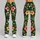 Tropical Hibiscus And Palm Leaves For Vacation Style And Sunny Getaways Leggings - 9