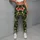 Tropical Hibiscus And Palm Leaves For Vacation Style And Sunny Getaways Leggings - 4